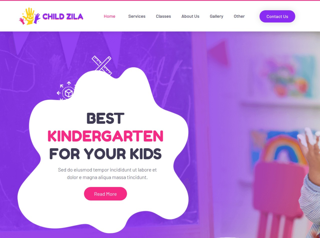 Childcare website