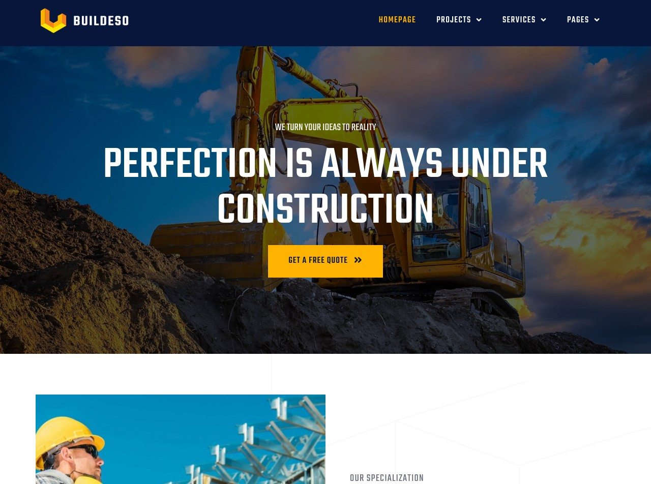 website creation service for renovation companies